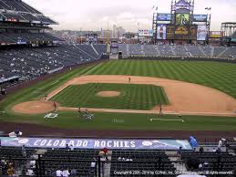 Coors Field View From Club Infield 223 Vivid Seats