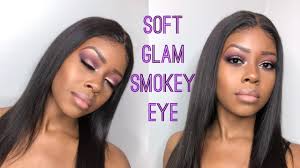 soft glam smokey eye tutorial for black