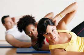 exercising your core muscles without