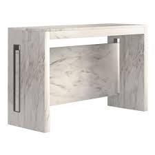 Painting is a little harder to explain step by step but we take you through our methods. Errai Modern Console Dining Table White Marble Eurway