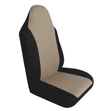 Jual Black Beige Car Seat Cushion Cover