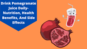 benefits of drinking pomegranate juice