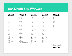 strength plan to tone your arms