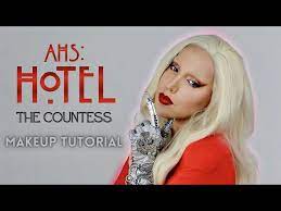 countess ahs hotel easy makeup tutorial