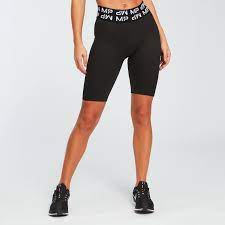 womens curve cycling shorts black m myprotein