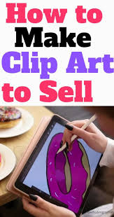 how to make clip art to sell