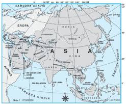 Kondisi dan letak geografis indonesia berdasarkan peta. Peta Benua Asia Karakteristik Batas Letak Bentang Alamnya