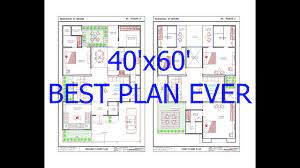 40x60 house plan east facing 2