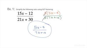 Polynomials Using Gcf Factoring