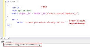 t sql if exists statement