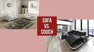 sofa vs couch are they the same or