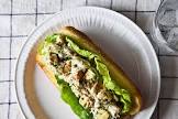 avocado crabmeat sandwiches