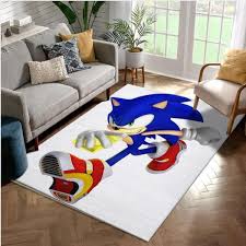 sonic with them soap shoes area rug