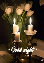 Good Night! | Candles, Beautiful candles, Romantic candles