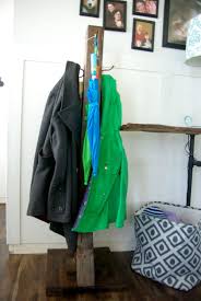Initially planned as a plant stand, it now turned to be a coat rack as well. Solving The Standing Vs Wall Mounted Coat Rack Dilemma With Diy Ideas