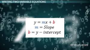 Two Variable Equations Definition