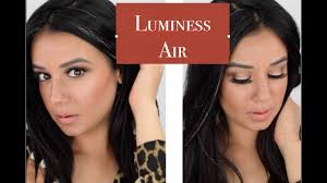 luminess air makeup tutorial you