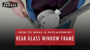Replacement Rear Glass Window Frame
