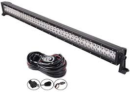 Amazon Com Auxtings 42 Inch 240w Led Light Bar Spot Flood Combo Offroad Driving Light With Wiring Harness Kit For Jeep Off Road Vehicles 4x4 Atvs Utvs Automotive