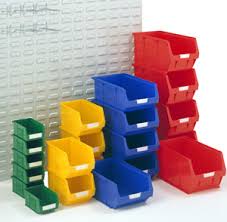 plastic storage bins picking containers
