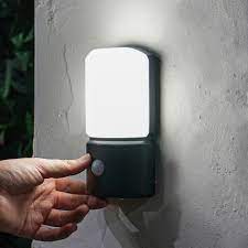 Outdoor Battery Security Wall Light