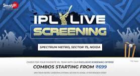 LSG vs RR IPL 2024 LIVE SCREENING @SMAAASH - SPECTRUM