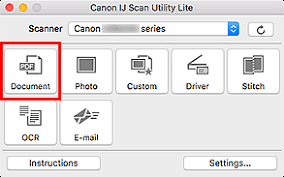 You can easily scan such items simply by clicking the icon you want to choose in the main screen of ij scan utility lite. Canon Manuals Ij Scan Utility Lite Scanning Multiple Documents At One Time From The Adf Auto Document Feeder
