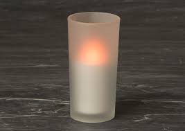 Medium Sized Votive Candle White Tall