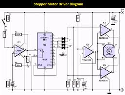 stepper motor circuit diagram