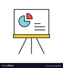 Pie Chart Data Report Icon Concept Editable