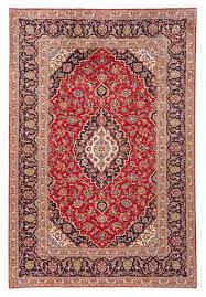 kashan persian rug red 295 x 200 cm