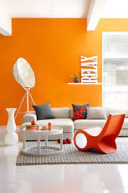 Orange Accent Wall Ideas
