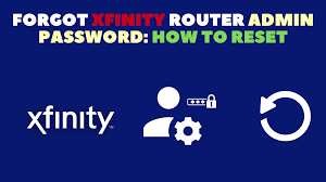 forgot xfinity router admin pword