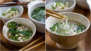 bowl with en rice noodles