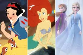 the evolution of disney princesses