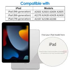 Jetech Screen Protector For Ipad 9 8 7
