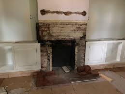 For Fireplace Raised Brick Hearth Or
