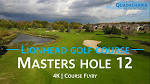 Masters Hole 12 flyover, Lionhead Golf Club - Brampton, Ontario ...