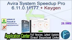 1.4 avira antivirus pro license key 2021 (latest). Avira System Speedup Pro 6 11 0 11177 Keygen