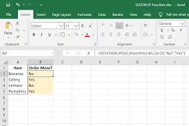 how to use the vlookup function in excel