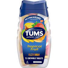 tums chewable antacid tablets for ultra