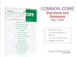 Common Core Standards And Strategies Flip Chart Ppt Video