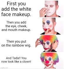 how to look like a clown flip
