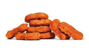 burger king fiery nuggets calories and