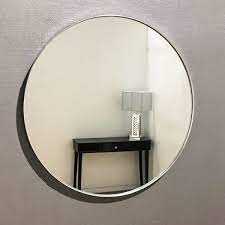 Extra Large Arden Silver Round Mirror