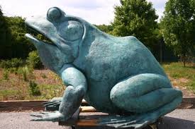 Bronze Giant American Bull Frog