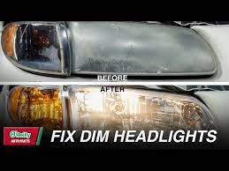 how to fix dim headlights you