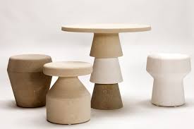 Gas Lecce Stone Garden Stool By Pimar