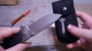 A lightweight handle with a grippy tachide onlay is sure to make the freeman guide i wanted an economically priced knife and of course full tang. Gerber Freeman Guide Folding Knife Review Youtube