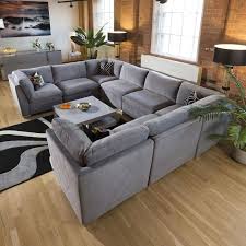 massive modern mikey sofa medium grey u